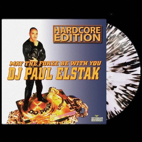 Paul Elstak - May the Forze Be with You - Import 180g Black Splatter Vinyl LP Record