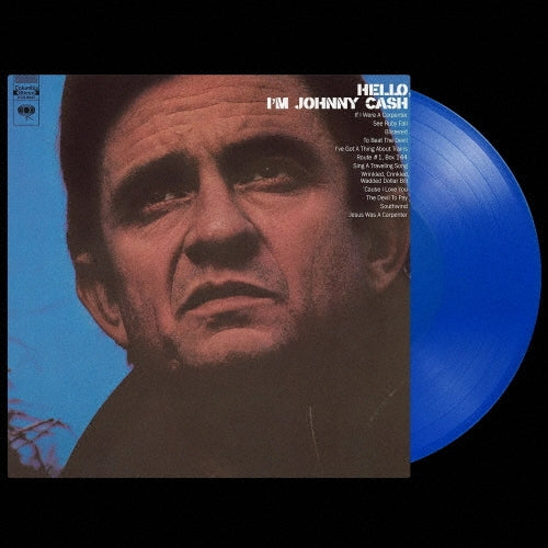 Johnny Cash - Hello. I`m Johnny Cash - Import 180g Blue Vinyl LP Record