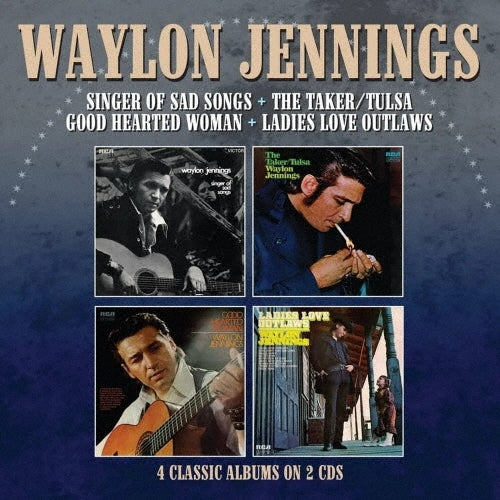 Waylon Jennings - Singer of Sad Songs / the Taker-tulsa / Good Hearted Woman / Ladies Love Outlaws - Import 2 CD