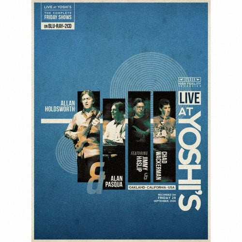 Allan Holdsworth - Live at Yoshi's (2006/09/29) - Import 2 CD + Blu-ray Disc
