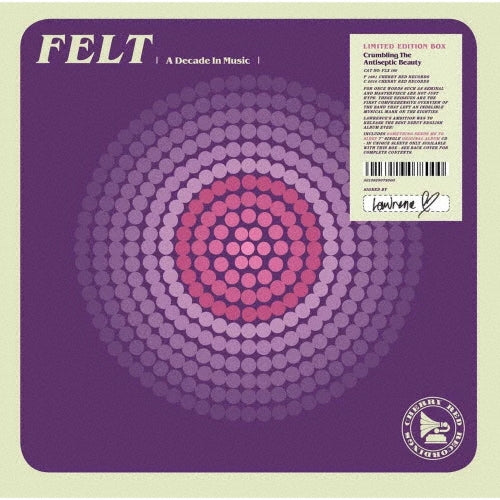 Felt - Crumbling The Antiseptic Beauty -Remastered - Import CD + 7inch Single Record Box Set