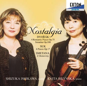 Shizuka Ishikawa (violinist) - Nostalgia - Czech Violin Works - Japan CD
