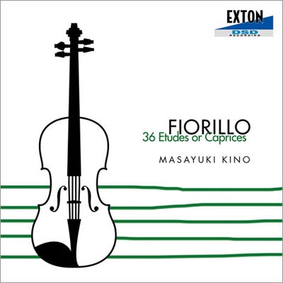 Masayuki Kino - Fiorillo: 36 etudes - Japan CD