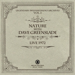 Nature (Sweden) 、 Dave Greenslade - LIVE 1972 - Japan CD
