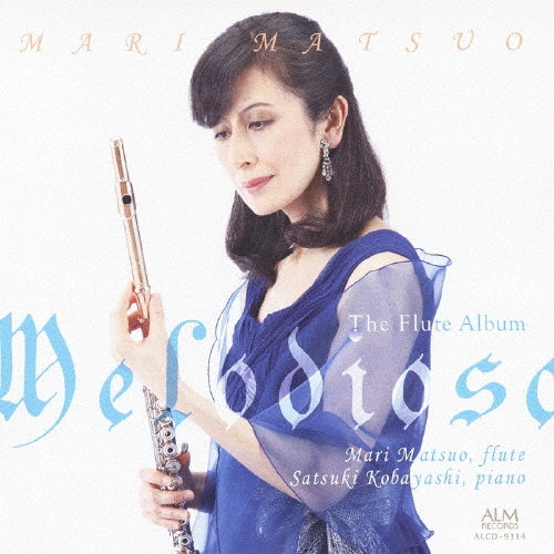 Mari Matsuo, Satsuki Kobayashi - Mari Matsuo the Flute Album `melodioso` - Japan CD