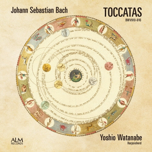 Yoshio Watanabe - Bach, Johann Sebastian (1685-1750) Toccatas BWV.910-916 - Japan CD