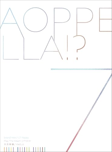 aoppella!? (Riruhapi, FYA'M', VadLip) - aoppella!? 7 - Japan Deluxe Edition CD + Goods Digipak Limited Edition