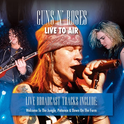 Guns N' Roses - Live to Air ~Live 1988-1992 - Japan CD – CDs Vinyl 