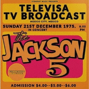 The Jackson 5 - Televisa TV Broadcast, Mexico City, Mexico 1975 - Import CD