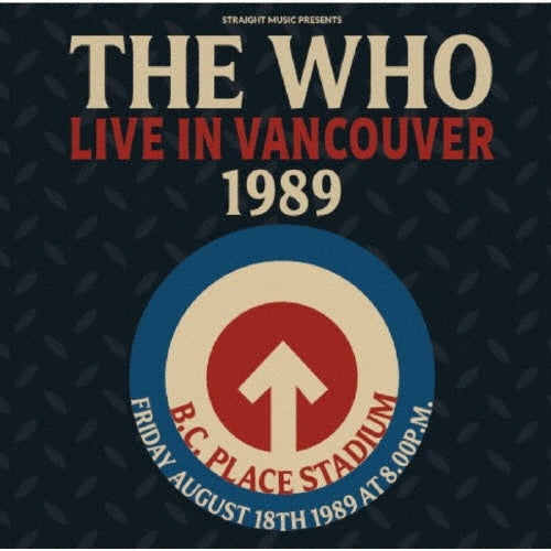 The Who - Live In Vancouver `89 - Import 3 CD