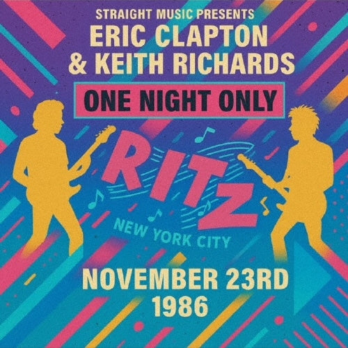 Eric Clapton										、Keith Richards - One Night Only-Live At The Ritz 1986 - Import 2 CD