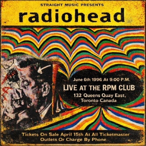 Radiohead - Live At The Rpm Club 1995 - Import CD
