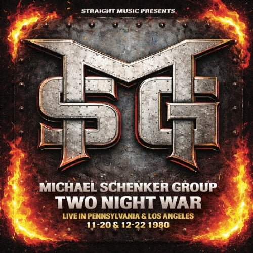 The Michael Schenker Group - Two Night War 1980 - Import 2 CD
