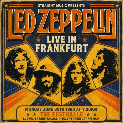 Led Zeppelin - Live in Frankfurt 1980 - Import 2 CD