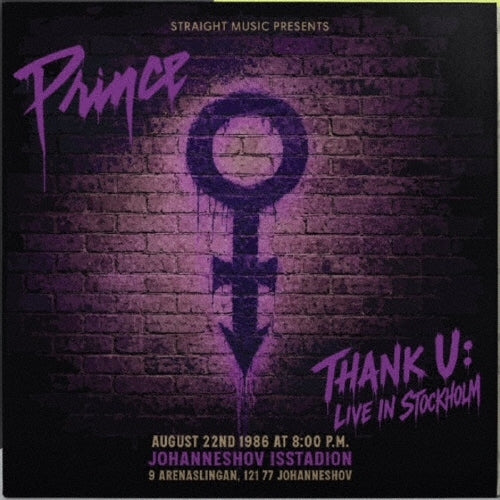 Prince - Thanku - Live in Stockholm 1986 - Import 2 CD