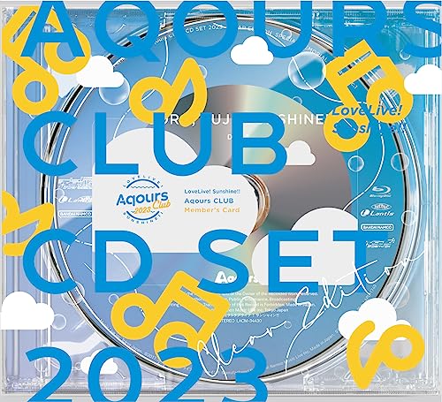 Aqours - Love Live!Sunshine!! Aqours Club Cd Set 2023 Clear Edition - Japan CD single