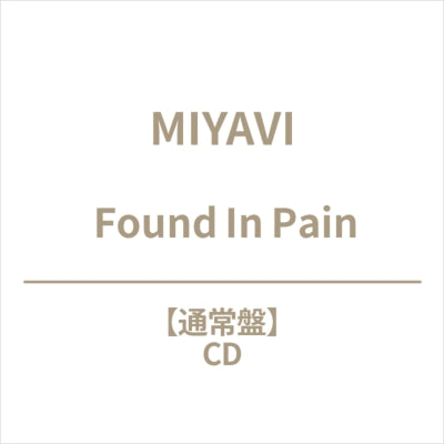 MIYAVI - Found In Pain - Japan CD