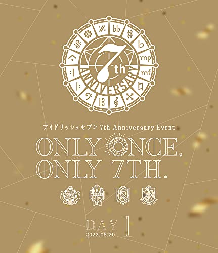 Animation - Idolish7 7Th Anniversary Event "Only Once, Only 7Th Blu-Ray Day 1 - Japan Blu-ray Disc