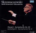Stanislaw Skrowaczewski & Nhk Symphony Orchestra - Schumann: Symphony No.4; Mozart: Symphony No.29 - Import CD