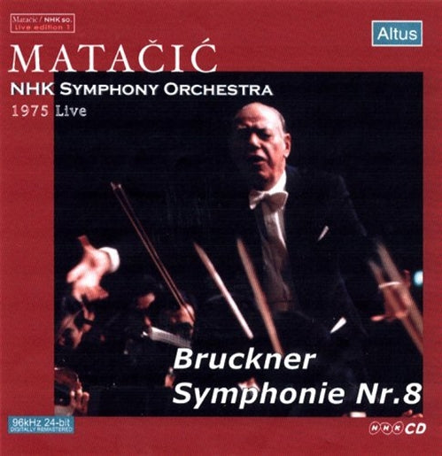 Bruckner (1824-1896) - Sym.8: Matacic / Nhk So (1975) - Import CD