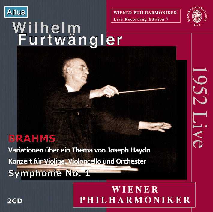 Wilhelm Furtwangler - Brahms: Sym No.1, Double Concerto, Etc - Import 2 CD