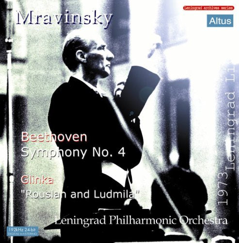 Beethoven (1770-1827) - Sym.4: Mravinsky / Leningrad Po (1973.4.29 Leningrad)+glinka - Import CD