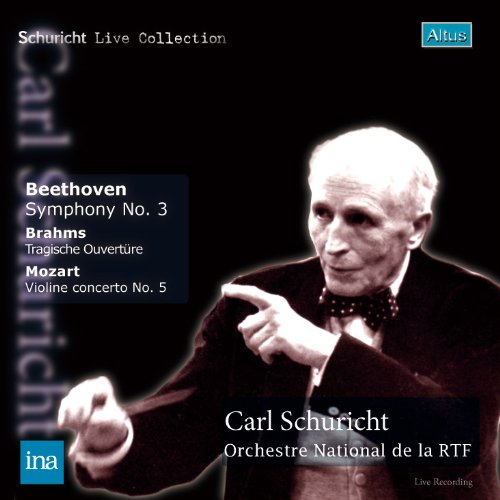 Beethoven (1770-1827) - Beethoven Symphony No.3, Mozart Violin Concerto No.5, Brahms : Schuricht / French National Radio Orchestra, Ferras (2CD) - Import 2 CD
