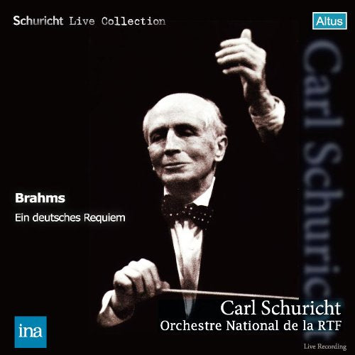 Carl Schuricht, Orchestre National de France - Brahms: Ein Deutsches Requiem Op.45 - Import CD