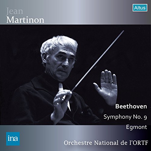 Beethoven (1770-1827) - Symphony No.9, Egmont(Highlights): Martinon / French National Radio Orchestra (1970 Stereo)(2CD) - Import 2 CD