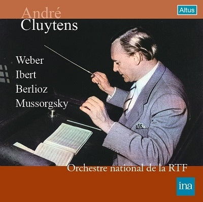 André Rieu, Orchestre National de France -  Weber, Berlioz, Ibert, Mussorgsky / Andre Cluytens / French National Radio Orchestra (1954, 1955, 1959)(2Cd) - Import 2 CD