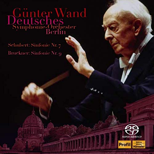Bruckner (1824-1896) - Bruckner Symphony No.9, Schubert Symphony No.8 : Gunter Wand / Berlin Deutsches Symphony Orchestra (2SACD)(Hybrid) - Import 2 SACD Hybrid