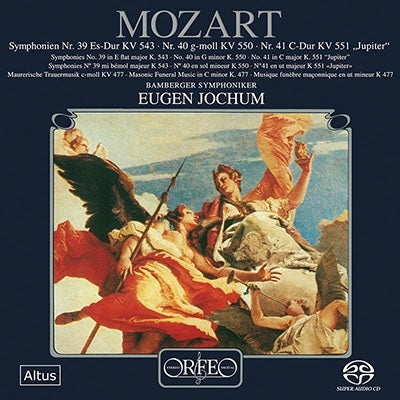 Eugen Jochum - Mozart: Symphonie No. 39-41 - Import SACD Limited Edition