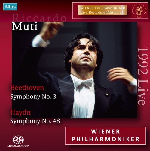 Beethoven (1770-1827) - Beethoven Symphony No.3, Haydn Symphony No.48 : Muti / Vienna Philharmonic (1992 Vienna)(Single Layer) - Import SACD