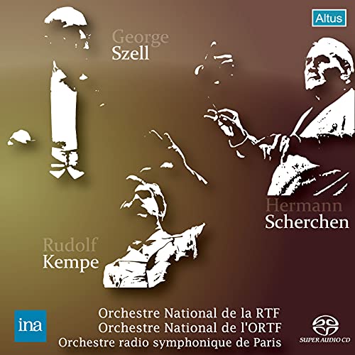 George Szell, Rudolf Kempe, Hermann Scherchen, Orchestre National de France, Orchestre de la Radiodiffusion-Télévision Française. - INA Recordings -George Szell, Rudolf Kempe, Hermann Scherchen (2SACD)(Single Layer) - Import 2 SACD