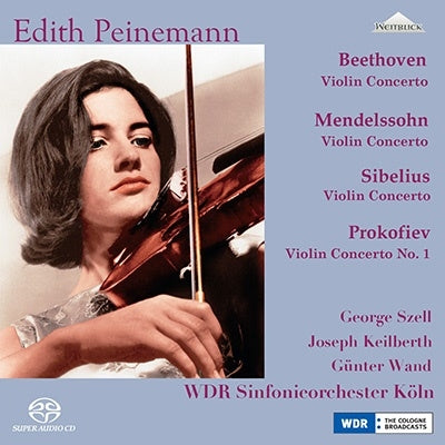Edith Peinemann - Edith Pyneman / WDR Concerto Live Recording Collection (mastered in 2023) <Tower Records Limited Edition>. - Japan SACD
