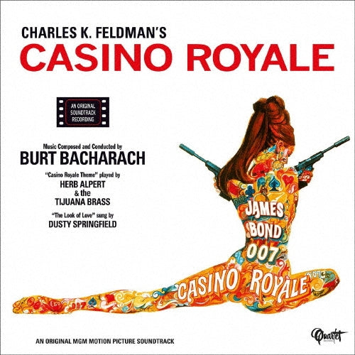 Burt Bacharach - Casino Royale - Import Blue &Orange Color Vinyl 2 LP Record