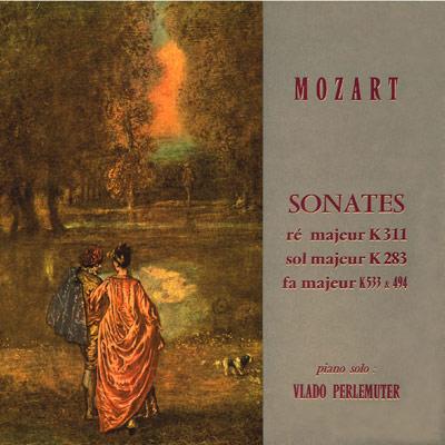 Vlado Perlemuter - Mozart:Complete Piano Sonatas Vol.2 -K.311.K.283/K.533/K.494 (1956):Vlado Perlemuter(p) - Import CD