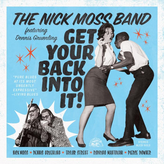 Nick Moss Band - Get Your Back Into It! - Japan CD