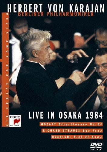 Herbert Von Karajan - Live in Osaka 1984 - Japan DVD