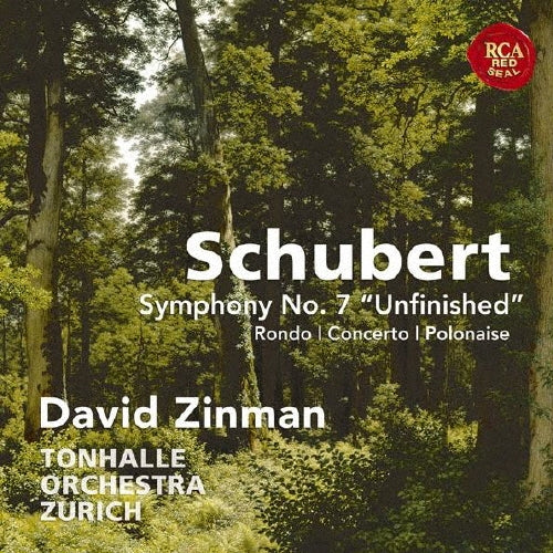 David Zinman - Schubert: Symphony No. 7 'unfinished` & Rondo. Concerto & Polonaise for - Japan CD