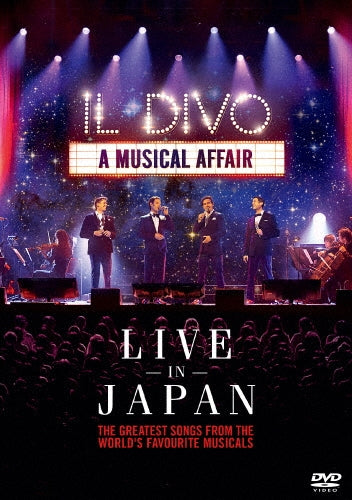 Il Divo - A Musical Affair - Live in Japan - Japan DVD