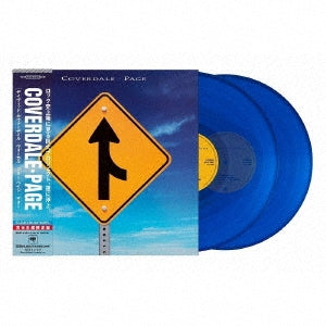 David Coverdale 、 Jimmy Page - Coverdale / Page  - Japan 2 LP Record Clear Blue Vinyl Limited Edition