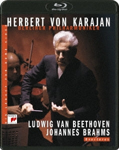 Herbert Von Karajan (conductor) / Berlin Philharmonic Orchestra - Beethoven & Brahms: Overtures - Japan Blu-ray Disc