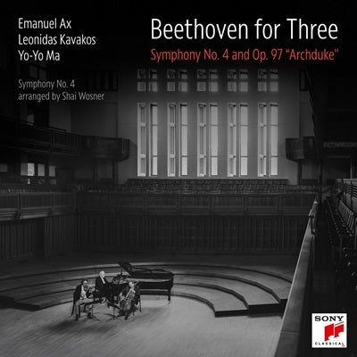 Yo-Yo Ma, Leonidas Kavakos & Emanuel Ax - Beethoven for Three Symphony No.4. Piano Trio OP.97 - Japan Blu-spec CD2