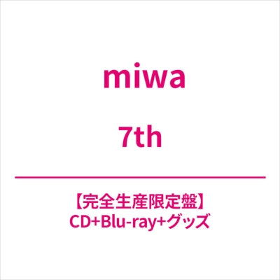 miwa - 7th - Japan CD+Blu-ray Disc+PhotoBook+pick Box Set Limited Edition