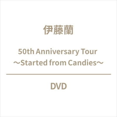 Ran Ito - 50th Anniversary Tour ～Started from Candies - Japan DVD