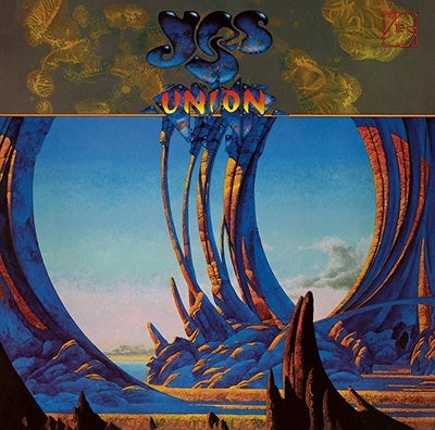 Yes - Union - Japan Blue color vinyl 2 LP Record Bonus Track Limited Edition