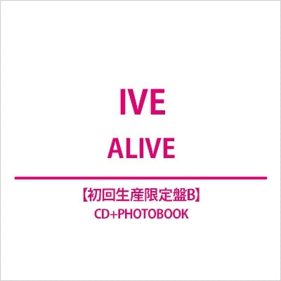 IVE - ALIVE - Japan Type-B CD+Photo Book+Photo CardIIver. Limited Edition