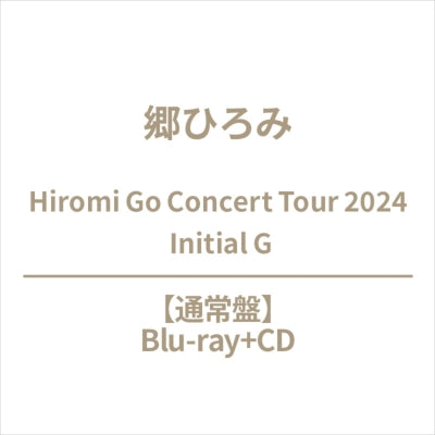 Hiromi Go - Hiromi Go Concert Tour 2024 Initial G - Japan Blu-ray Disc+CD