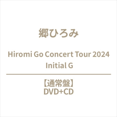Hiromi Go - Hiromi Go Concert Tour 2024 Initial G - Japan DVD+CD